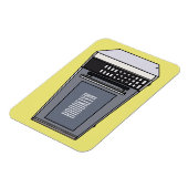 Afbeelding microgolf cartoon magneet (Linkerzijde)