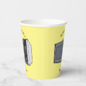 Afbeelding microgolf cartoon papieren bekers (Rechts)