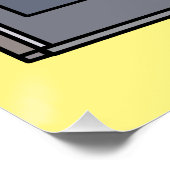 Afbeelding microgolf cartoon perfect poster (Hoek)