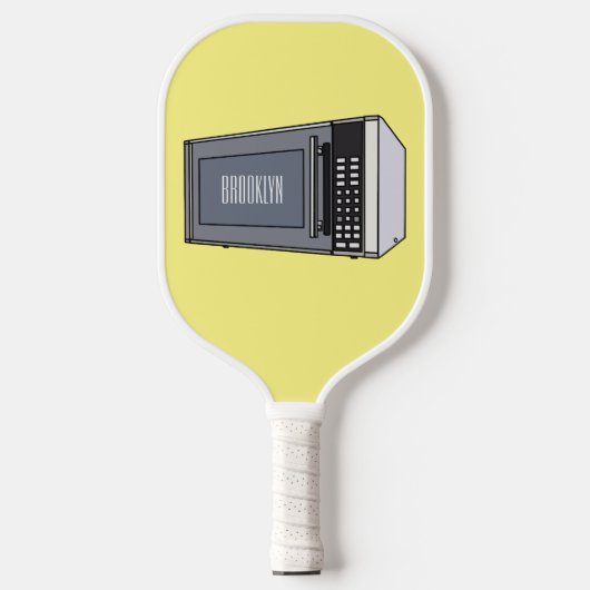 Afbeelding microgolf cartoon pickleball paddle (Voorkant)