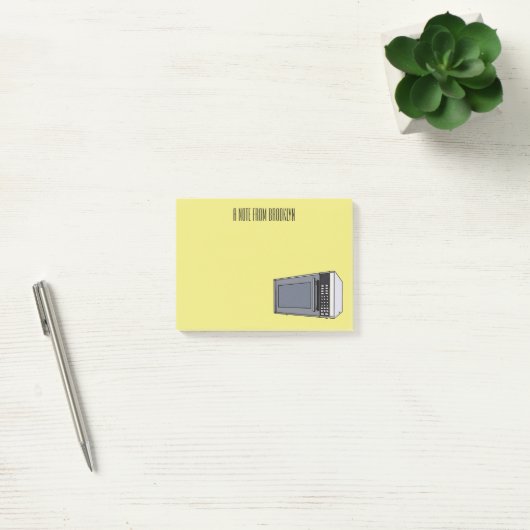 Afbeelding microgolf cartoon post-it® notes (Kantoor)