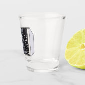 Afbeelding microgolf cartoon shot glas (Rechts)