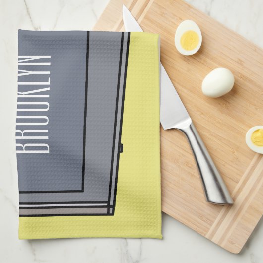 Afbeelding microgolf cartoon theedoek (Quarter Fold)