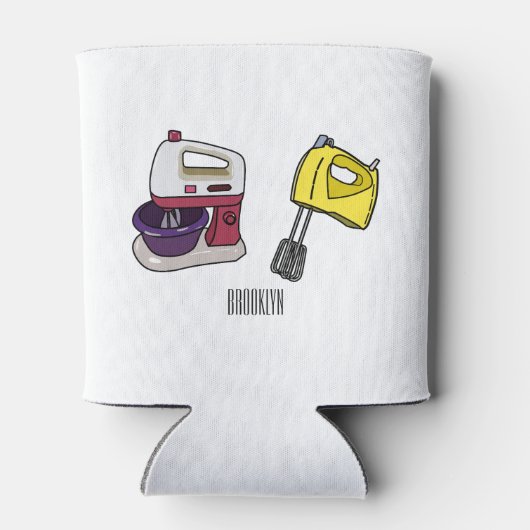 Afbeelding mixer cartoon blikjeskoeler (Achterkant)