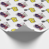 Afbeelding mixer cartoon cadeaupapier (Hoek)