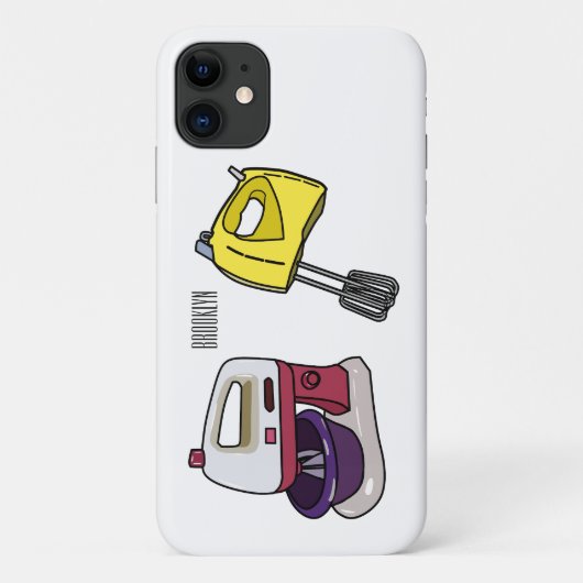 Afbeelding mixer cartoon Case-Mate iPhone case (Achterkant)