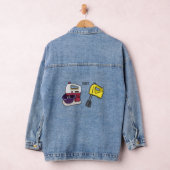 Afbeelding mixer cartoon denim jacket (Hangar)