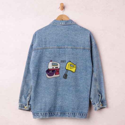 Afbeelding mixer cartoon denim jacket (Hangar)