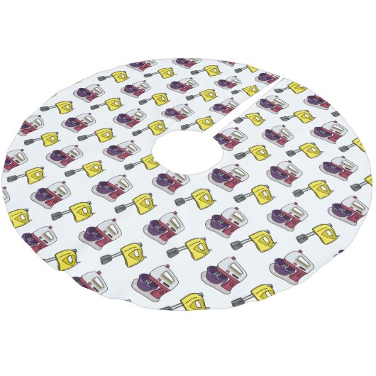 Afbeelding mixer cartoon kerstboom rok (Gekanteld)