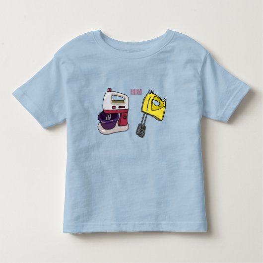 Afbeelding mixer cartoon kinder shirts (Voorkant)