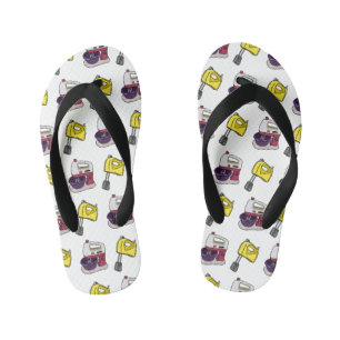 Afbeelding mixer cartoon kinder teenslippers