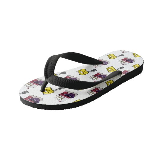 Afbeelding mixer cartoon kinder teenslippers (Schuin)
