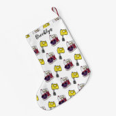 Afbeelding mixer cartoon kleine kerstsok (Achterkant (Hangend))