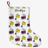 Afbeelding mixer cartoon kleine kerstsok (Voorkant)