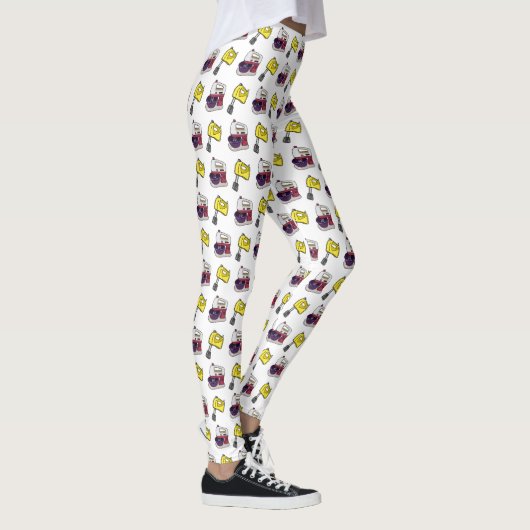Afbeelding mixer cartoon leggings (Rechts)
