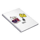 Afbeelding mixer cartoon notitieboek (Rechterzijde)