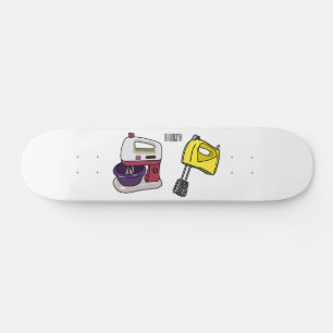 Afbeelding mixer cartoon persoonlijk skateboard