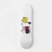 Afbeelding mixer cartoon persoonlijk skateboard (Voorkant)