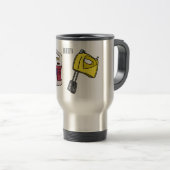 Afbeelding mixer cartoon reisbeker (Voorkant rechts)