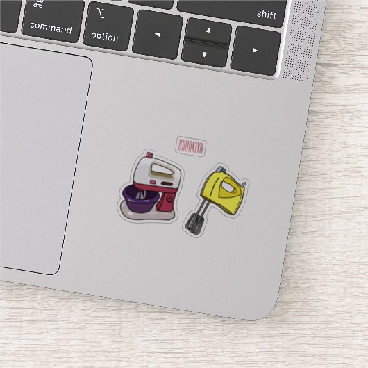 Afbeelding mixer cartoon sticker (Detail)