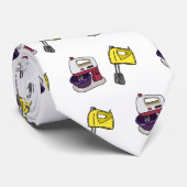 Afbeelding mixer cartoon stropdas (Opgerold)