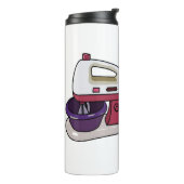Afbeelding mixer cartoon thermosbeker (Gedraaid links)