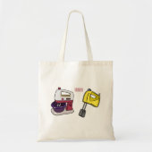 Afbeelding mixer cartoon tote bag (Voorkant)