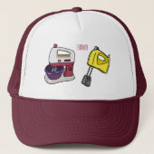 Afbeelding mixer cartoon trucker pet (Voorkant)