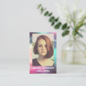 Afbeelding - moderne logo visitekaartje (Staand voorkant)