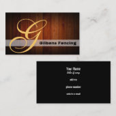 Afbeelding Monogram Visitekaartjes (Voorkant / Achterkant)