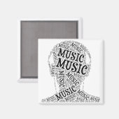 Afbeelding Muziekkopwoord Magneet (Voorkant / Achterkant)