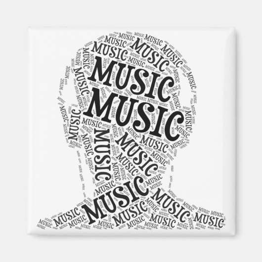 Afbeelding Muziekkopwoord Magneet (Voorkant)