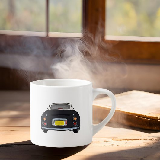 Afbeelding Naam Black Figaro Car Espresso Cup Espresso Kop