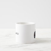 Afbeelding Naam Black Figaro Car Espresso Cup Kop (Voorkant)