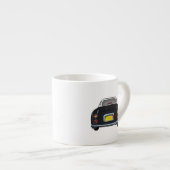 Afbeelding Naam Black Figaro Car Espresso Cup Kop (Voorkant rechts)