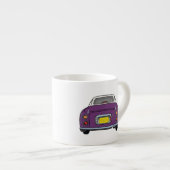 Afbeelding Naam Paarse figaro Car Espresso Cup Kop (Voorkant rechts)