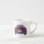 Afbeelding Naam Paarse figaro Car Espresso Cup Kop (Rechts)
