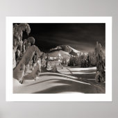  afbeelding, naar het winterdorp poster (Voorkant)