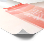 Afbeelding Nail Salon Winkelhandjes personaliseren Poster (Hoek)