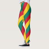Afbeelding nationale vlag van Kameroen Leggings (Links)