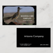 Afbeelding Natuur Woestijnvogel Roadrunner Visitekaartje (Voorkant / Achterkant)