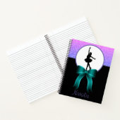 Afbeelding Notitieboek met glitter en boog (Binnen)