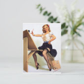 Afbeelding omhoog briefkaart (Staand voorkant)