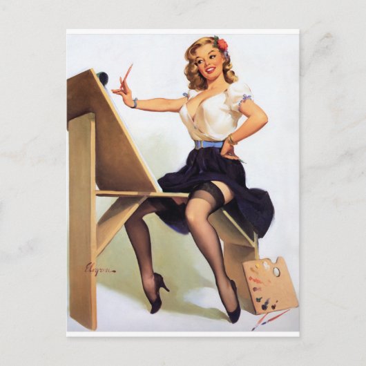 Afbeelding omhoog briefkaart (Voorkant)