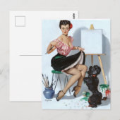 Afbeelding omhoog briefkaart (Voorkant / Achterkant)