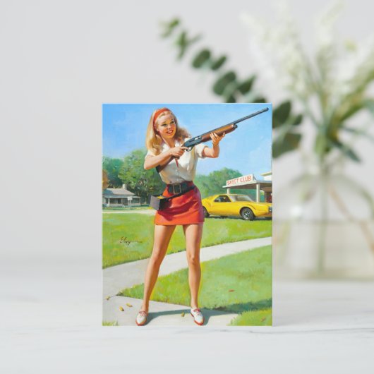 Afbeelding omhoog briefkaart (Staand voorkant)