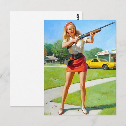 Afbeelding omhoog briefkaart (Voorkant / Achterkant)