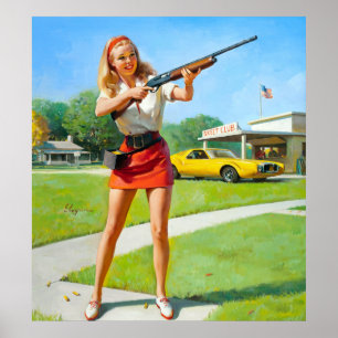 Afbeelding omhoog poster