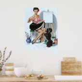 Afbeelding omhoog poster (Keuken)