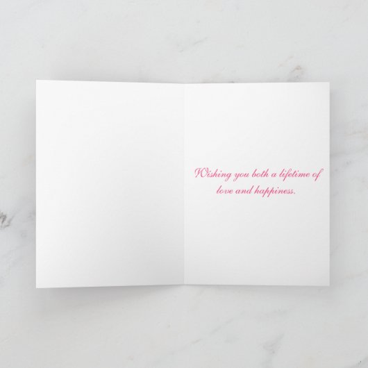 Afbeelding omlijst door waterverf bloemen bedankkaart (Binnen)